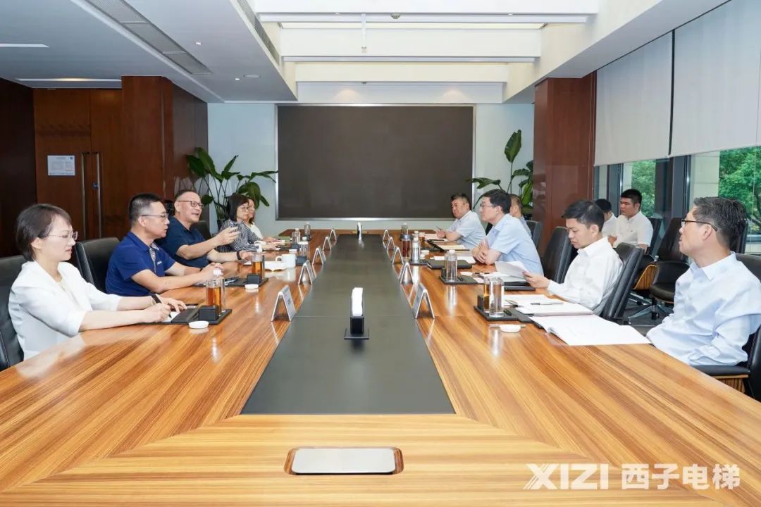 臨安區(qū)委副書記、區(qū)長(zhǎng)楊澤偉來西子電梯開展“大走訪大調(diào)研大服務(wù)大解題”活動(dòng)